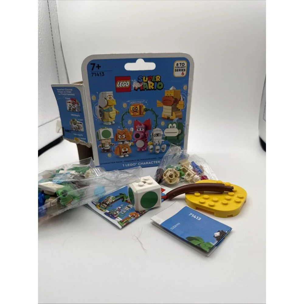LEGO Super Mario Series 6 Green Toad Minifigure 71413 Open Box Sealed Bags